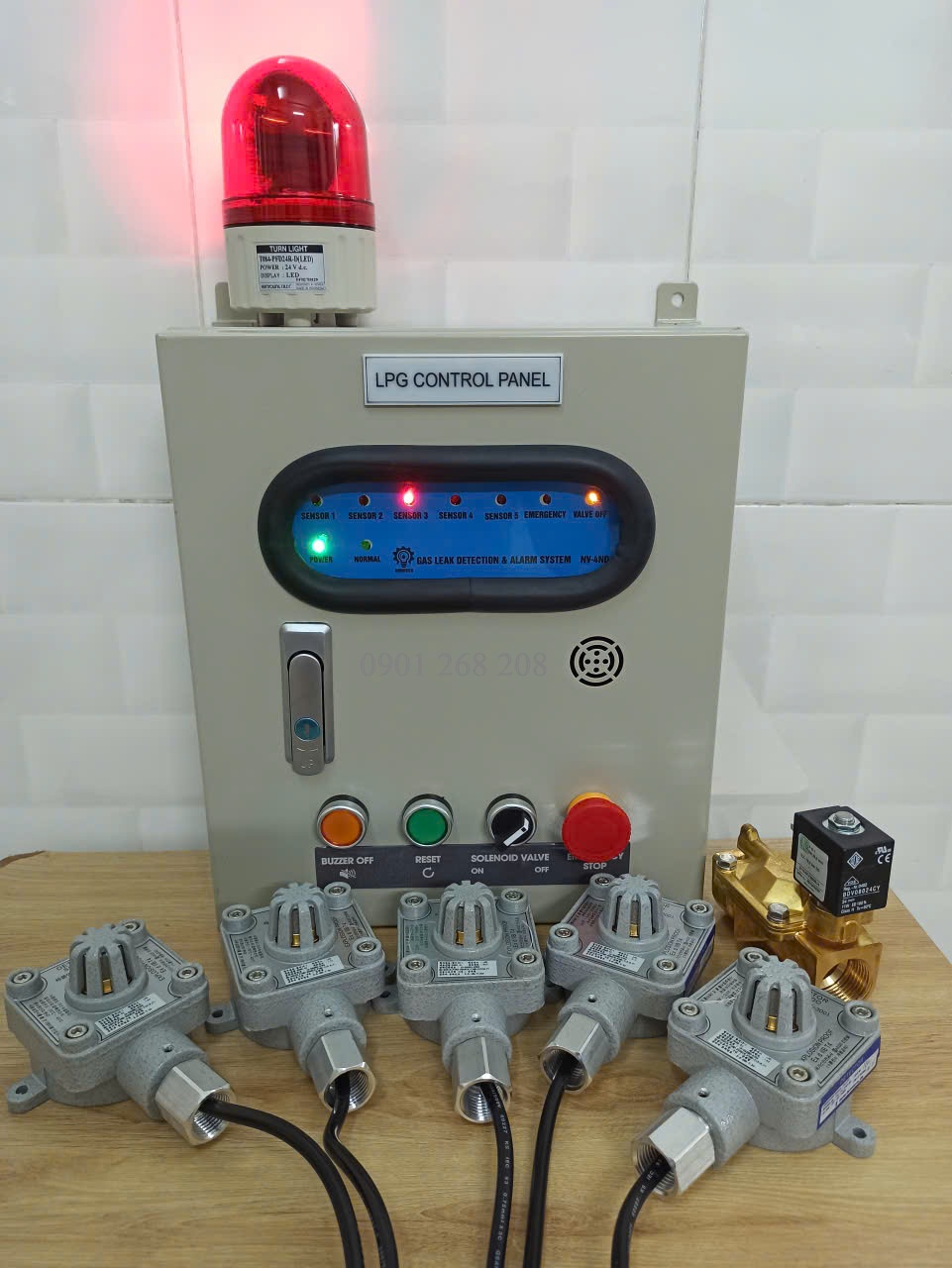 tu dieu khien 5 kenh dau do gas phong no viet nam